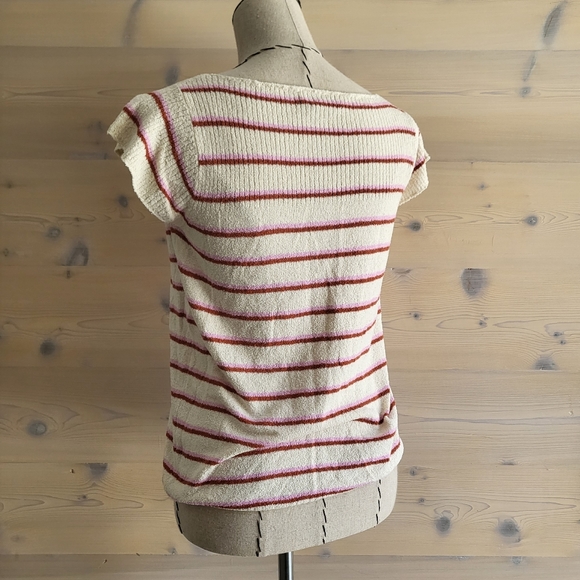 Madewell Knitted Striped Top size S - Picture 2 of 5